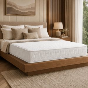 **Marbella Ortho Plus 18 cm Orthopedic Foam Mattress, Firm High-Density Foam Core, Back & Spinal Support, Pressure Relief Comfort, Breathable Quilted Cover for Everyday Use**, Queen (200x150)