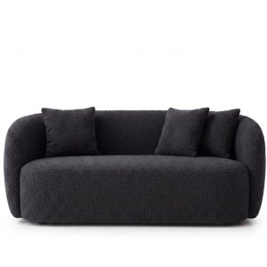 Amanti Charcoal 3 Seater Sofa