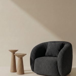 Amanti Charcoal Lounge Sofa Chair