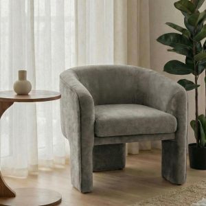 Kendra Ash Taupe Lounge Chair