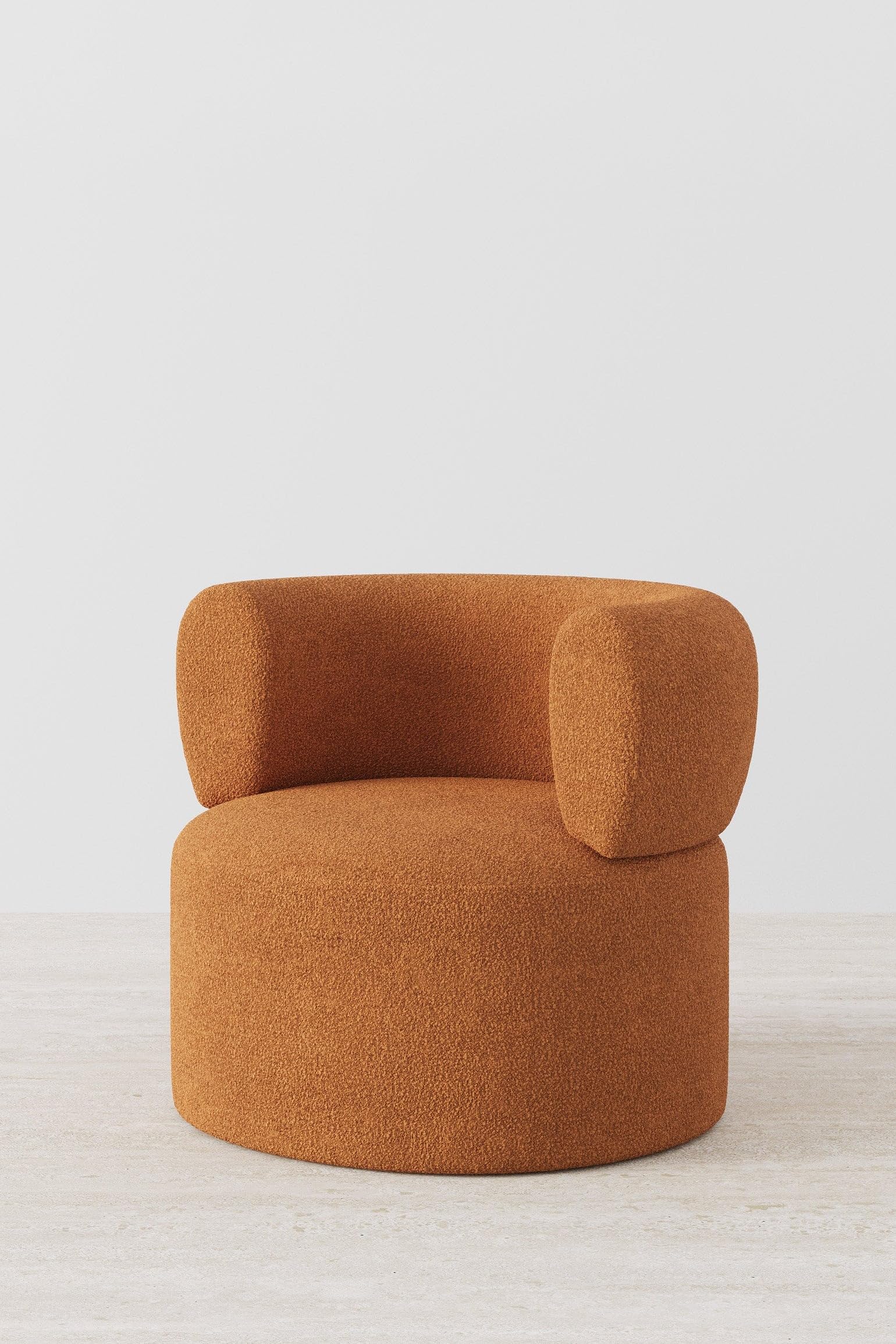 Odelia Terracotta Orange Sofa Arm Chair